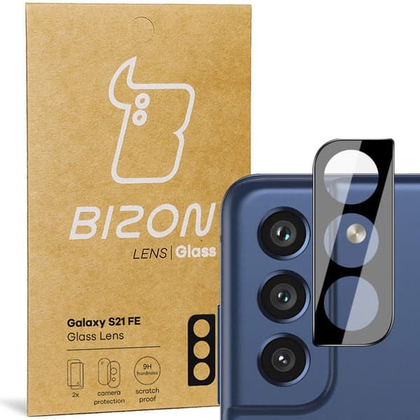Bizon Glass-lins för Galaxy S21 FE, 2 stycken