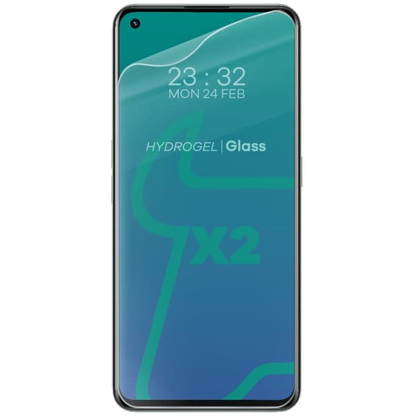 Bizon Glass Hydrogel Skärmskydd, Realme GT 2 / GT Neo 2 / GT Neo 3T, 2 stycken