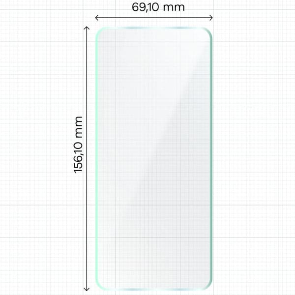 Bizon Glass Hydrogel Skärmskydd, Realme GT 2 / GT Neo 2 / GT Neo 3T, 2 stycken