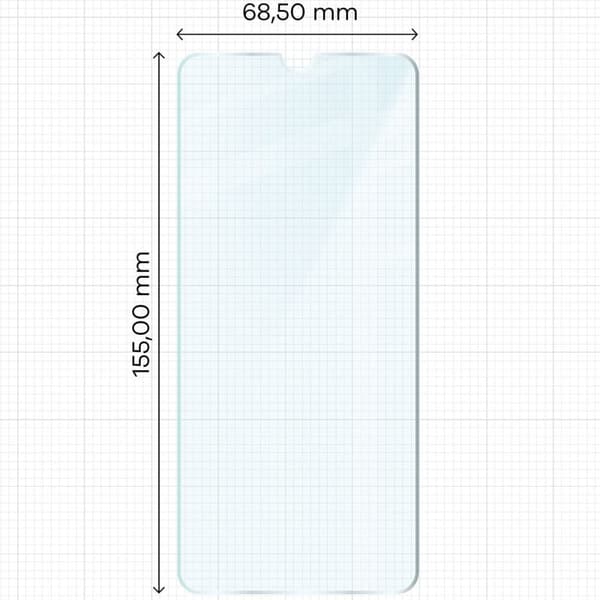 Bizon Glass Kirkas karkaistu lasi Galaxy A12 / M12:lle