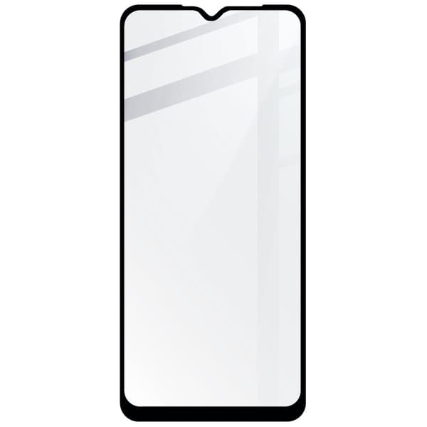 Bizon Glass Edge Härdat Glas för Moto E7 Power / E7i Power, Svart