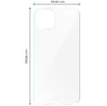 Miniatyrbillede 2 af 4: Bizon Glass Hydrogel Bagfilm, iPhone 13, 2 stk.