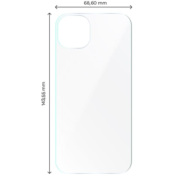 Bizon Glass Hydrogel Bagfilm, iPhone 13, 2 stk.