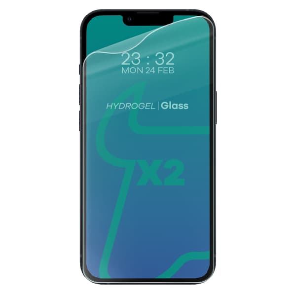 Hydrogelfilm för bak- och framsida Bizon Glass Hydrogel, iPhone 13