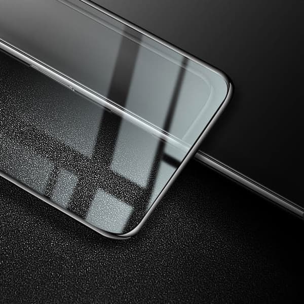 Bizon Glass Edge Härdat Glas för Redmi Note 11 / 11s, Svart