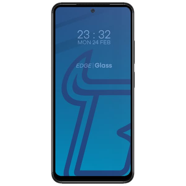 Bizon Glass Edge Härdat Glas för Redmi Note 11 / 11s, Svart