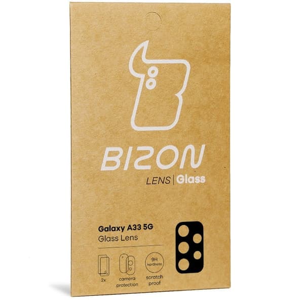 Bizon Glass Lens för Galaxy A33 5G, 2 stycken