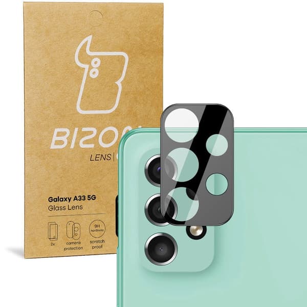 Bizon Glass Lens för Galaxy A33 5G, 2 stycken