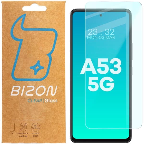 Bizon Glass Klar Hærdet Glas til Galaxy A53 5G