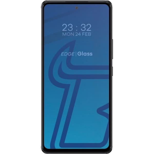 Bizon Glass Edge Härdat Glas för Galaxy A53 5G, Svart