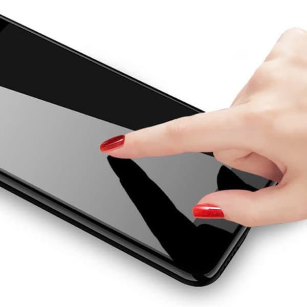 Bizon Glass Edge Härdat Glas för Galaxy A53 5G, Svart