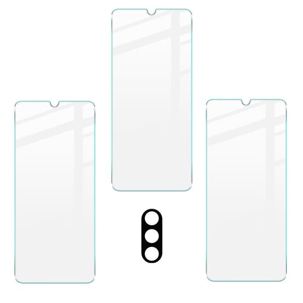 Bizon Glass Härdat Glas - 3 st + lins, Galaxy A13 5G