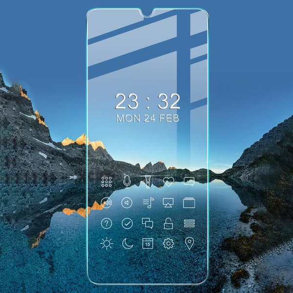 Bizon Glass Härdat Glas - 3 st + lins, Galaxy A13 5G