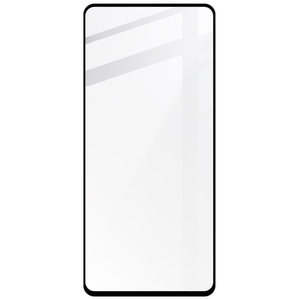 Bizon Glass Edge hærdet glas - 2 stk. + linsebeskyttelse, Galaxy A53, sort