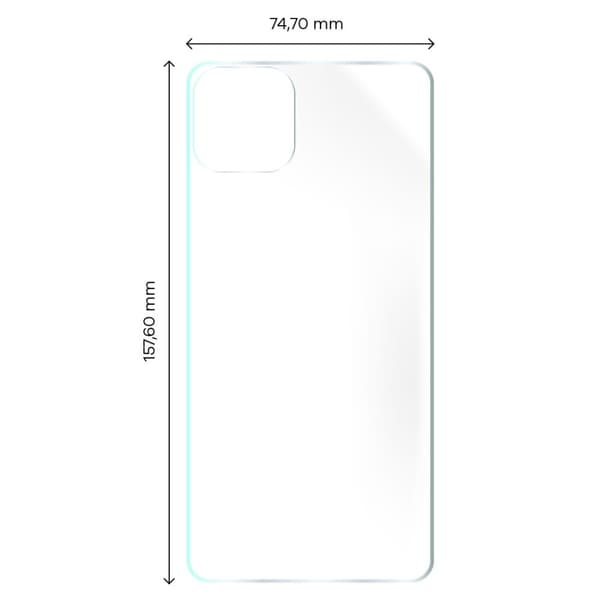 Bizon Glass Hydrogel Bagfilm, iPhone 13 Pro Max, 2 stk.