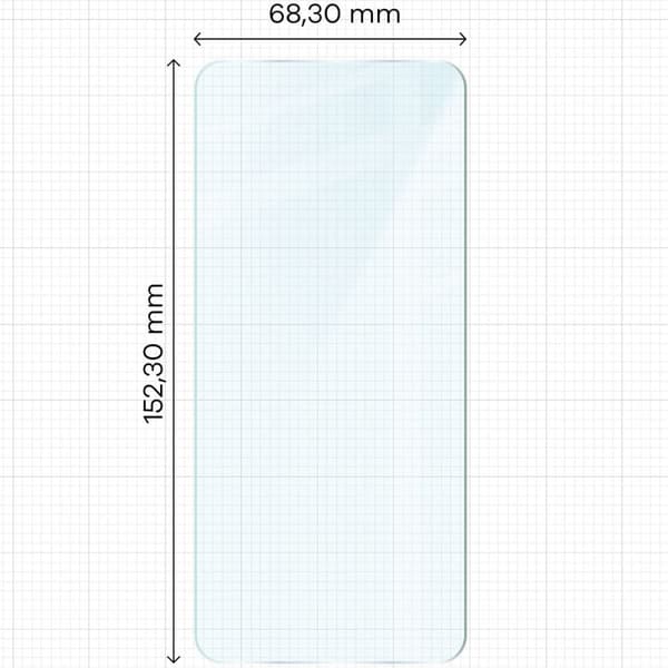 Bizon Glass Härdat Glas för Xiaomi Poco M4 Pro