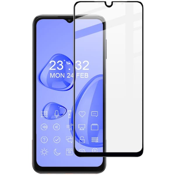 Bizon Glass Edge Hærdet Glas til Galaxy M13 / M23 5G, Sort