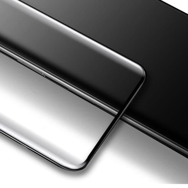 Bizon Glass Edge 3D härdat glas - 2 delar + linsskydd, Xiaomi 12 Pro, svart