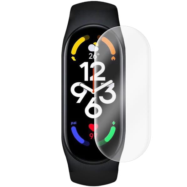 Hydrogelfilm för Bizon Glass Hydrogel-skärm, Xiaomi Mi Band 7, 2 stycken