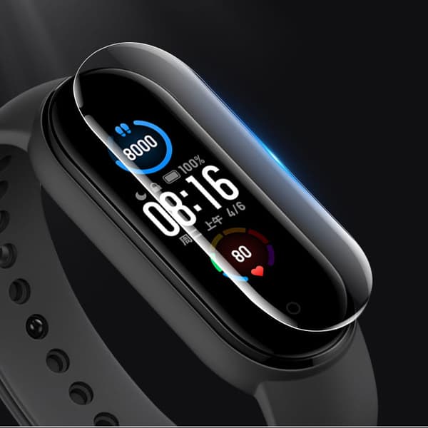 Hydrogelfilm för Bizon Glass Hydrogel-skärm, Xiaomi Mi Band 7, 2 stycken