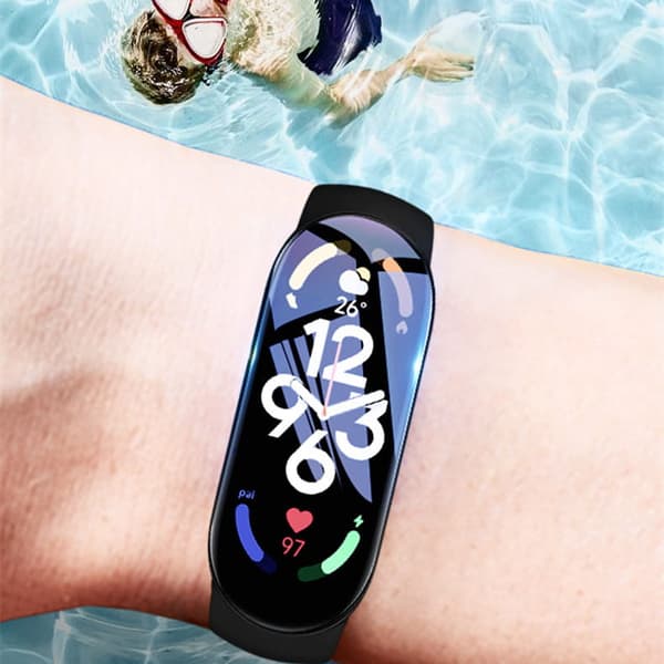 Hydrogelfilm för Bizon Glass Hydrogel-skärm, Xiaomi Mi Band 7, 2 stycken