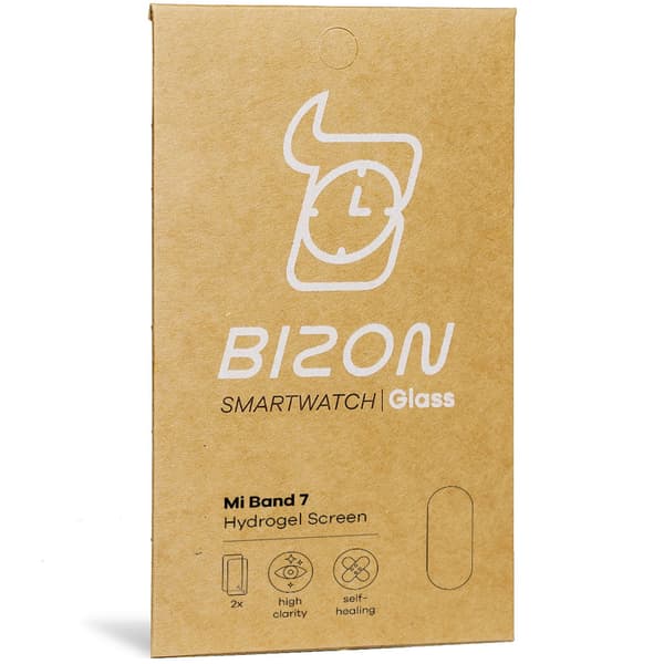 Hydrogelfilm för Bizon Glass Hydrogel-skärm, Xiaomi Mi Band 7, 2 stycken