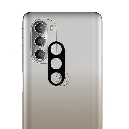 Bizon Glass Edge karkaistu lasi - 2 kpl + linssinsuoja, Moto G51 5G