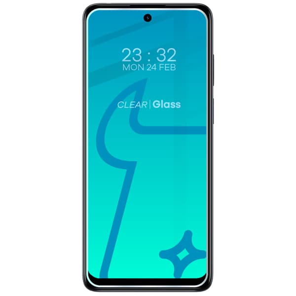 Bizon Glass Klar Hærdet Glas til Motorola Moto E32 / E32S
