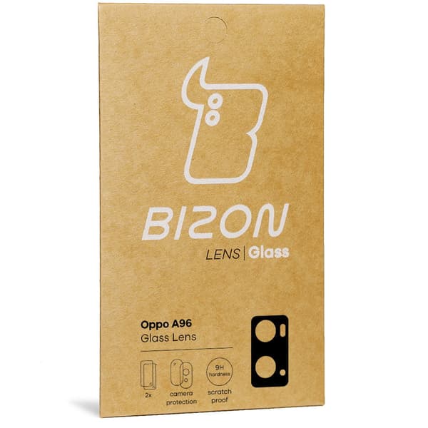 Bizon Glass Lens för Oppo A96, 2 st.