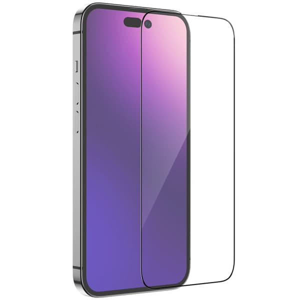 Bizon Glass Edge 2 Hærdet Glas til iPhone 14 Plus / 13 Pro Max, Sort