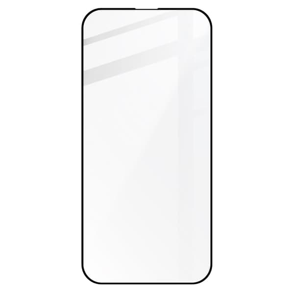 Bizon Glass Edge 2 Härdat Glas för iPhone 14 Pro, Svart