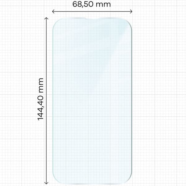 Bizon Glass Clear 2 härdat glas för iPhone 14 Pro
