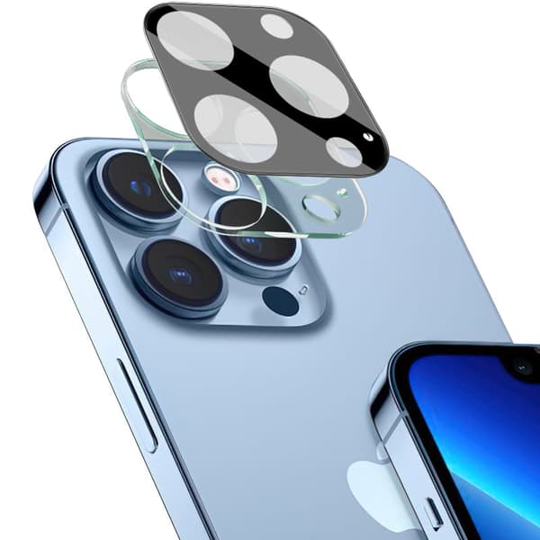 3x Glas + kameraglas BIZON til iPhone 14 Pro