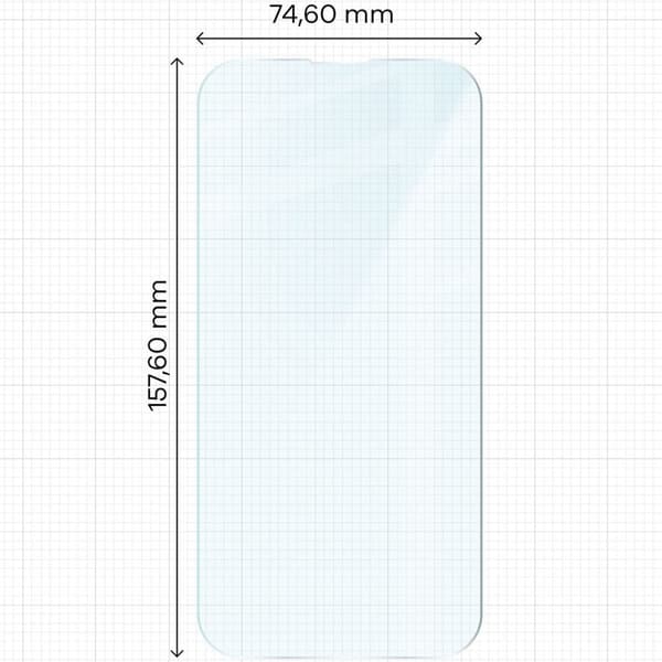 Bizon Glass Clear 2 härdat glas för iPhone 14 Pro Max
