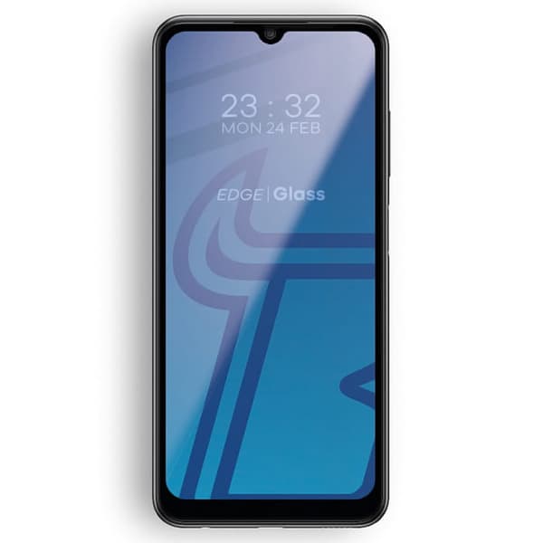 Bizon Glass Edge 2 Härdat Glas för Galaxy A23 5G / 4G, Svart