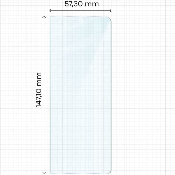 Bizon Glass Clear 2 Härdat Glas för Galaxy Z Fold4