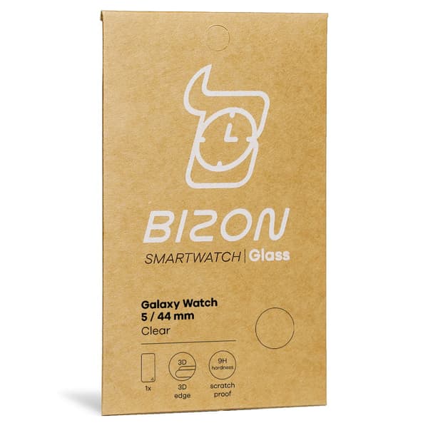 Bizon Glass kirkas karkaistu lasi Galaxy Watch 5 / 6 44mm:lle