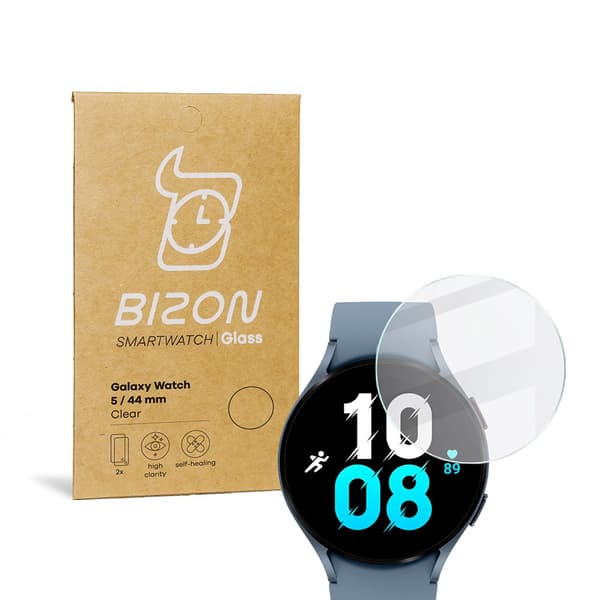 Bizon Glass kirkas karkaistu lasi Galaxy Watch 5 / 6 44mm:lle