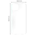 Miniatyrbillede 2 af 7: Hydrogelfilm til bagsiden Bizon Glass Hydrogel, iPhone 14, 2 stk.