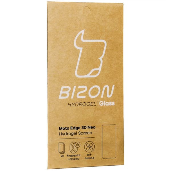 Bizon Glass Hydrogel Skærmbeskytter til Motorola Edge 30 Neo, 2 stk.