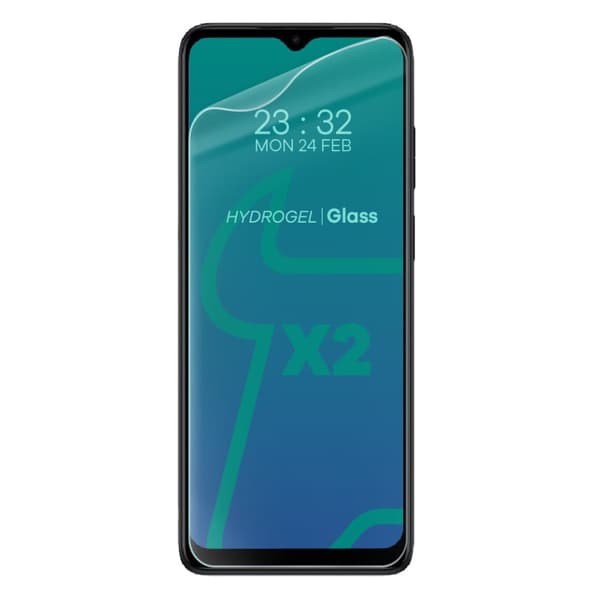 Bizon Glass Hydrogel Skärmskydd för Motorola Moto E22 / E22i, 2 st