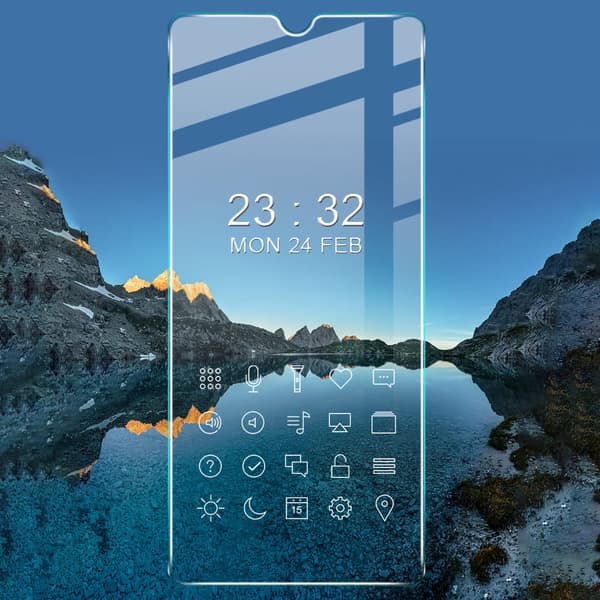 Bizon Glass Clear 2 Härdat Glas för Vivo Y76 5G / Y35 / Y22s / Y16