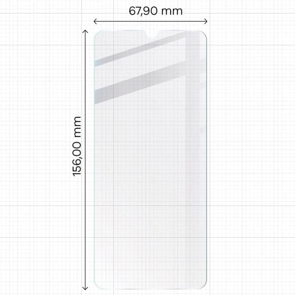 Bizon Glass Clear 2 Härdat Glas för Vivo Y76 5G / Y35 / Y22s / Y16