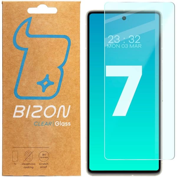 Bizon Glass Clear 2 hærdet glas til Pixel 7