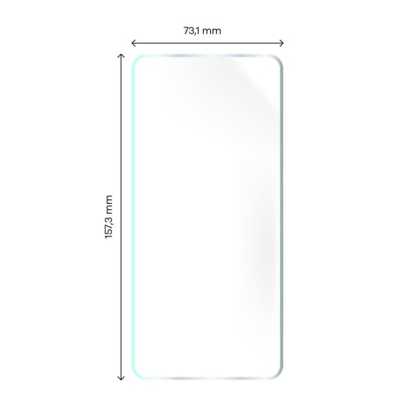 Bizon Glass Hydrogel Skærmbeskytter til Pixel 7 Pro, 2 stk.
