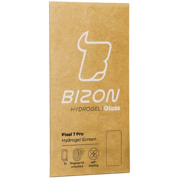 Bizon Glass Hydrogel Skærmbeskytter til Pixel 7 Pro, 2 stk.