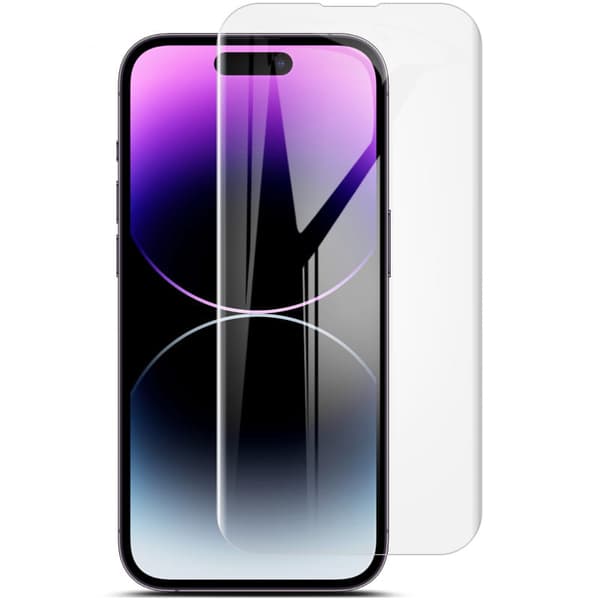 Hydrogelfilm för bak- och framsida Bizon Glass Hydrogel, iPhone 14 Pro