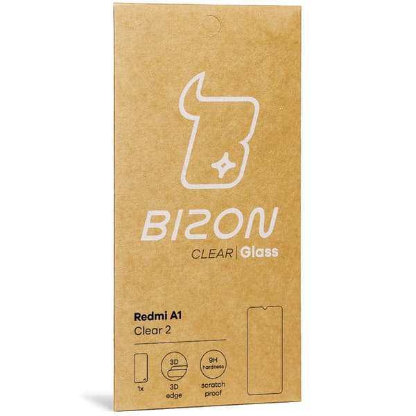 Bizon Glass Clear 2 härdat glas för Redmi A1