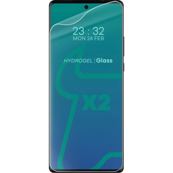Bizon Lasinen Hydrogeeli Näytönsuoja Motorola Edge 30 Ultralle, 2 kpl