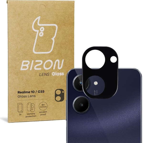 Bizon Glass Lens för Realme C33, 2 stycken